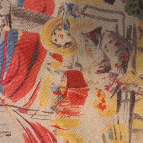 Liz Claiborne Linen A-Line Skirt - Picture 2 of 4